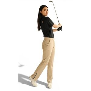Bally Golf Women's Khaki NWT Chino Pants Size EU46 / US16 [1X] Inseam 32.5"